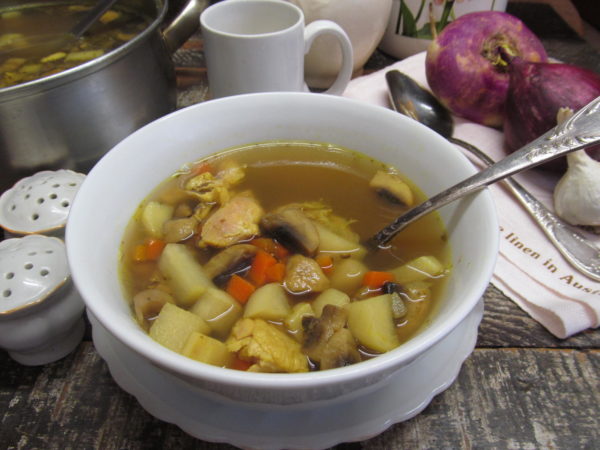fasolevyj sup s repoj i gribami 603a2417c7c16 - Фасолевый суп с репой и грибами