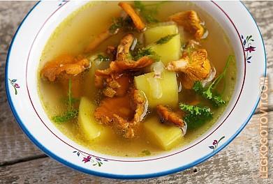 izbrannye recepty gribnogo supa s lisichkami 603a0bd7cc5f5 - Избранные рецепты грибного супа с лисичками