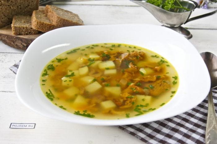 izbrannye recepty gribnogo supa s lisichkami 603a0bd7e77f9 - Избранные рецепты грибного супа с лисичками