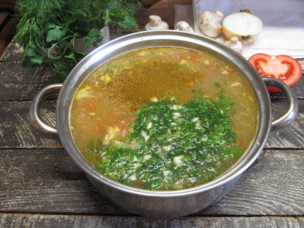 ovoshhnoj sup s fasolju gribami pshenom i chernoslivom 603a25604f027 - Овощной суп с фасолью грибами пшеном и черносливом