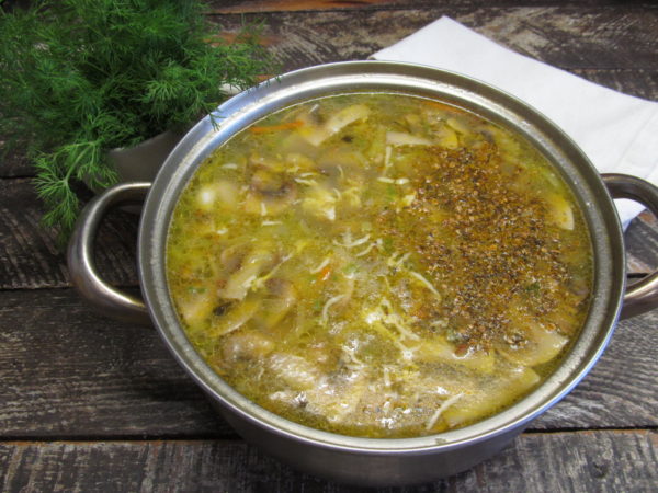 syrnyj sup s gribami i mannoj krupoj 603a246b9136b - Сырный суп с грибами и манной крупой
